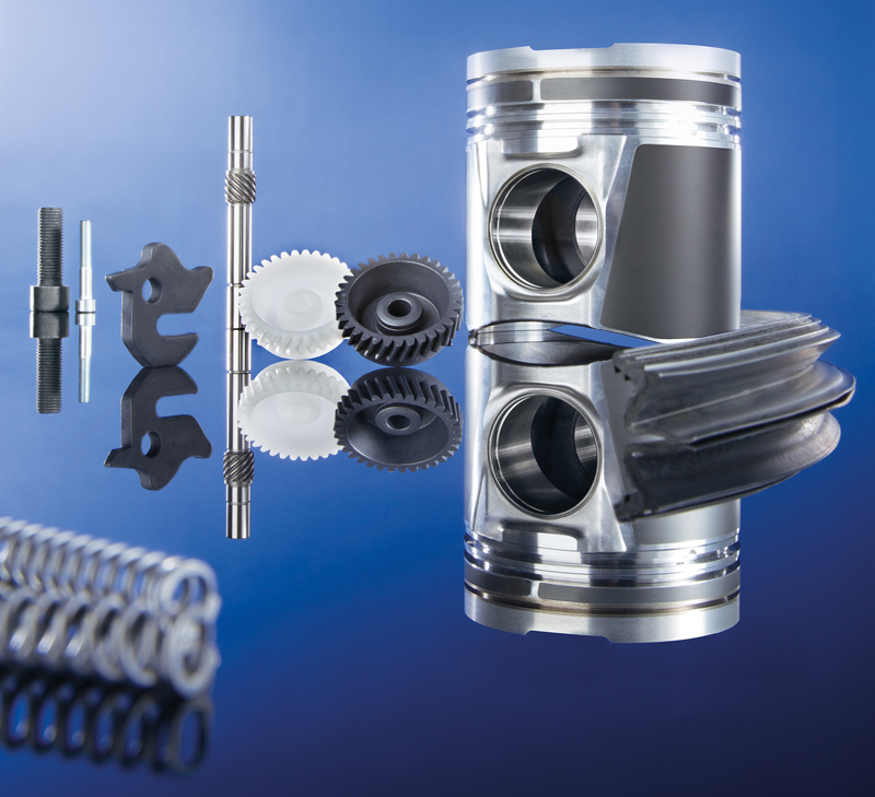 How can dry film lubricants affect performance of automotive components